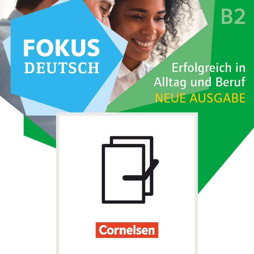 Cover: 9783061230371 | Fokus Deutsch B2 - Erfolgreich in Alltag und Beruf - Kurs- und...