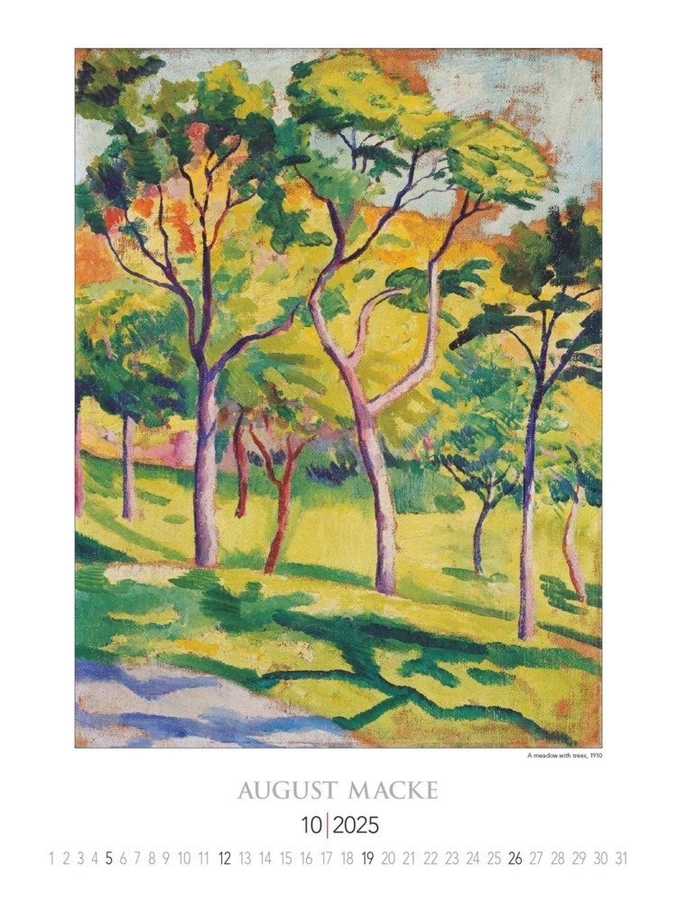 Bild: 4251732344085 | Monet bis Klee 2025 - Bild-Kalender 42x56 cm - Kunst-Kalender -...