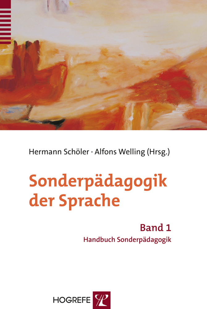 Cover: 9783801717087 | Sonderpädagogik der Sprache | Hermann Schöler (u. a.) | Buch | 2007