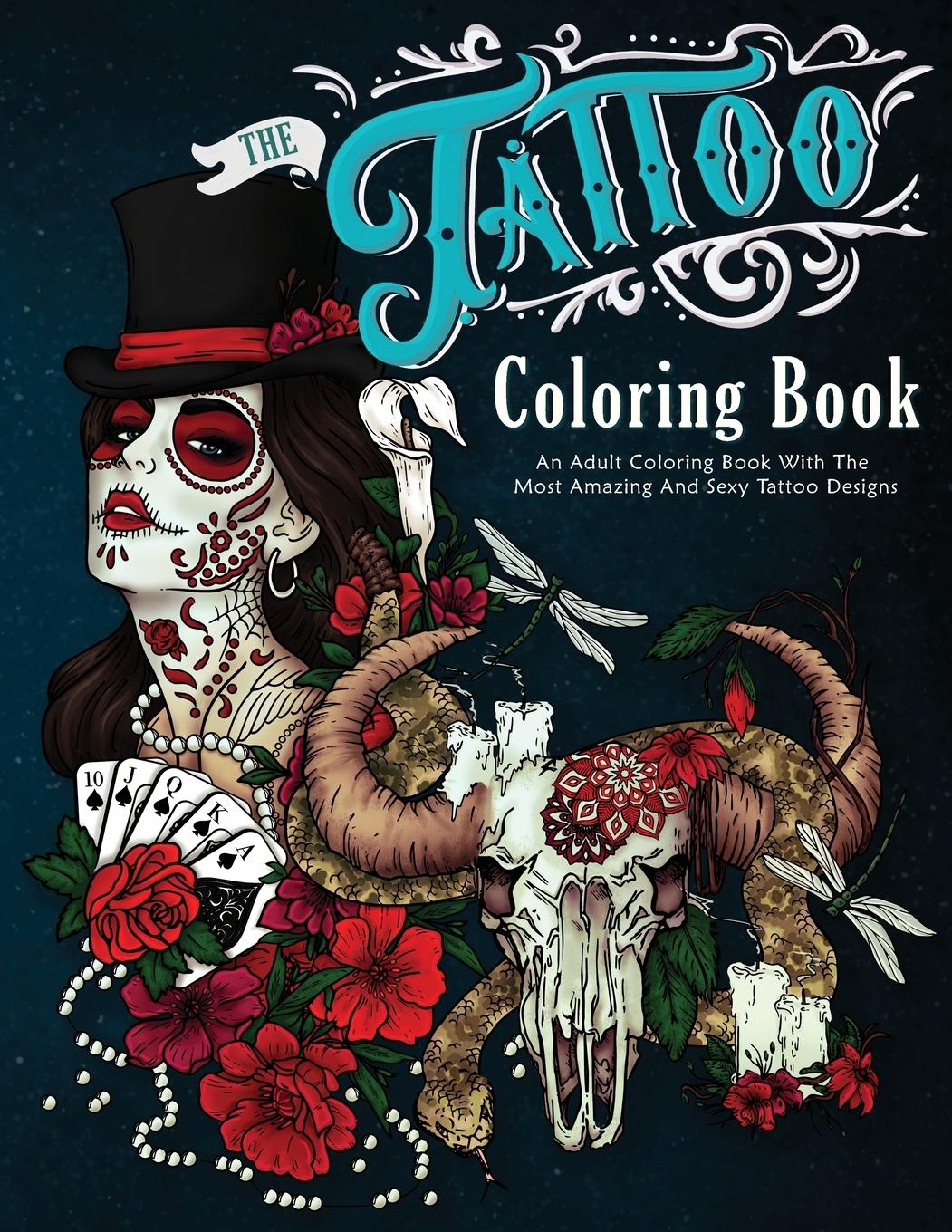 Cover: 9781648450587 | The Tattoo Coloring Book | Amber Winters | Taschenbuch | Englisch