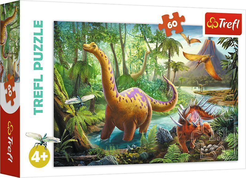 Cover: 5900511173192 | Puzzle 60 - Dinosaurier | Spiel | In Kartonage | 17319 | 2024 | Trefl