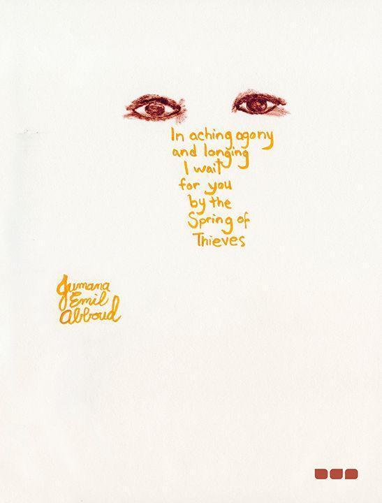 Cover: 9781911164906 | In Aching Agony and Longing I Wait for You by the Spring of Thieves