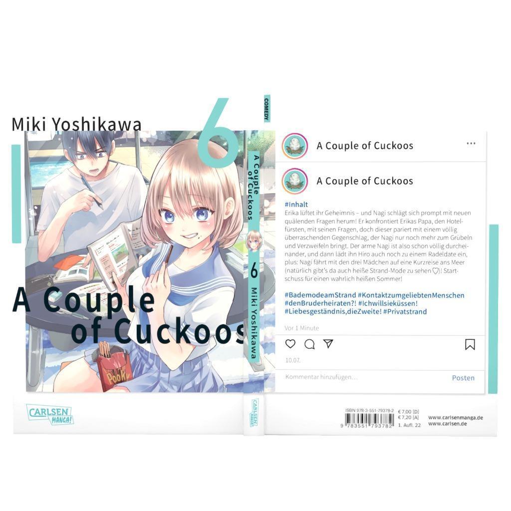 Bild: 9783551793782 | A Couple of Cuckoos 6 | Miki Yoshikawa | Taschenbuch | 192 S. | 2022