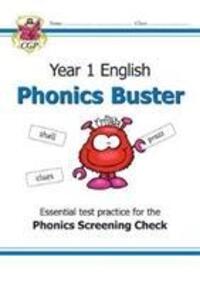 Cover: 9781789080216 | KS1 English Phonics Buster - for the Phonics Screening Check in...