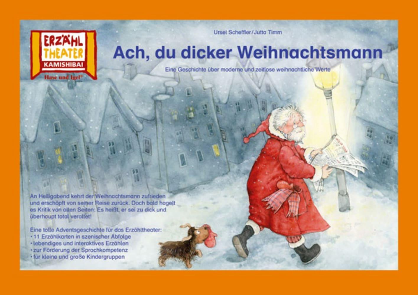 Cover: 4260505830908 | Kamishibai: Ach, du dicker Weihnachtsmann | Ursel Scheffler (u. a.)