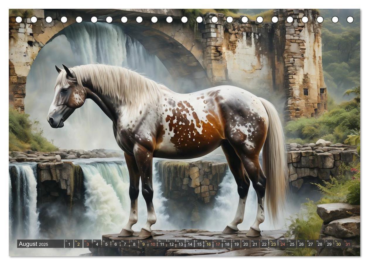 Bild: 9783457171042 | Schöne wilde Mustangs (Tischkalender 2025 DIN A5 quer), CALVENDO...