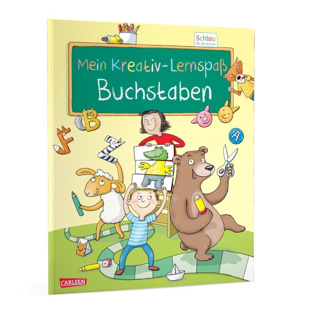 Bild: 9783551190529 | Schlau für die Schule: Mein Kreativ-Lernspaß: Buchstaben | Mildner