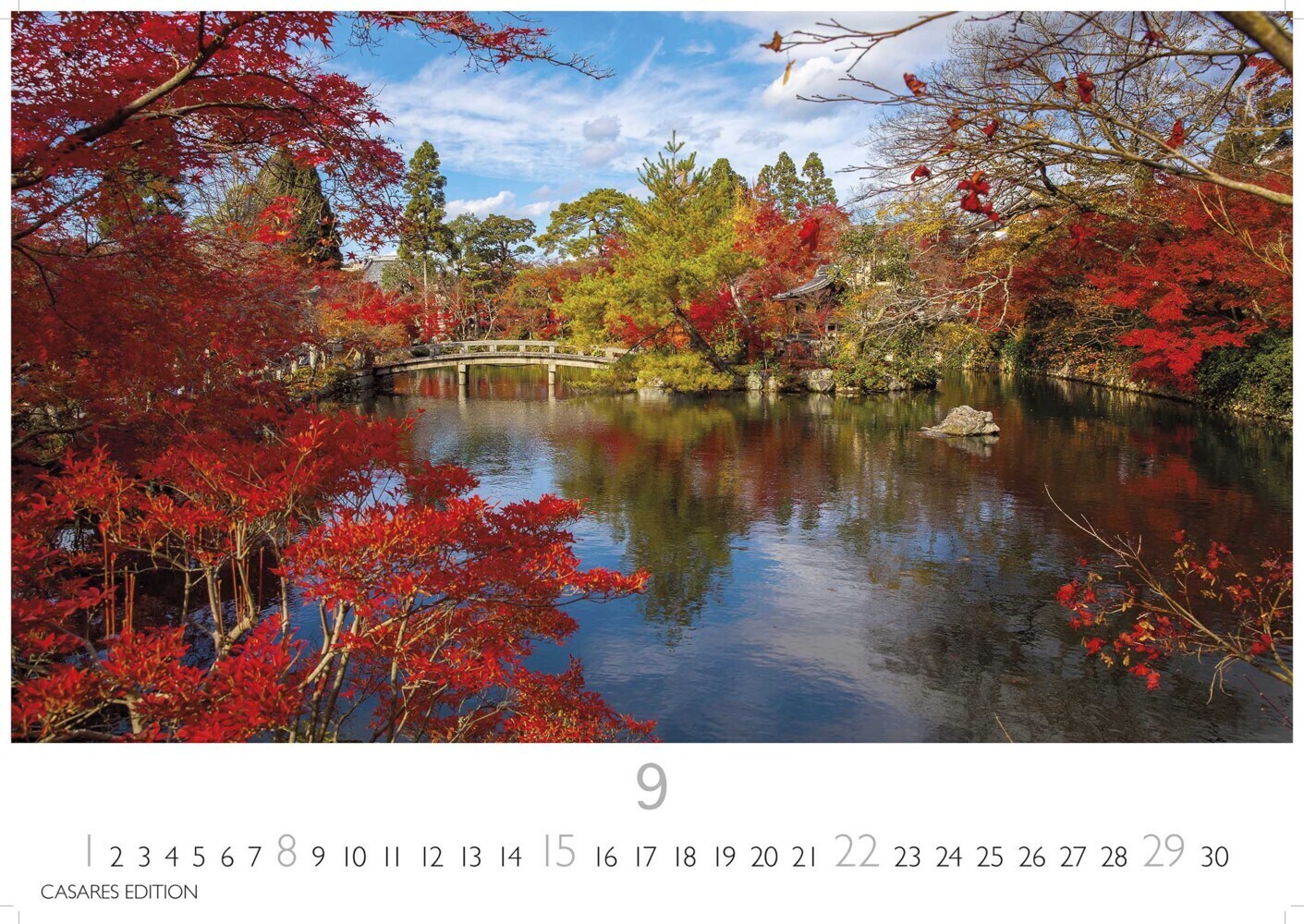 Bild: 9789918620777 | Japanische Gärten 2024 S 24x35cm | Kalender | 14 S. | Deutsch | 2024