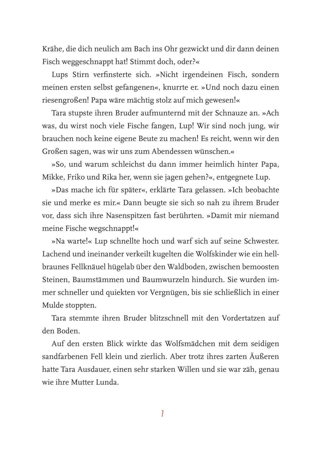 Bild: 9783551555298 | Im Wolfswald - Die Geschichte von Tara und Lup | Annette Moser | Buch