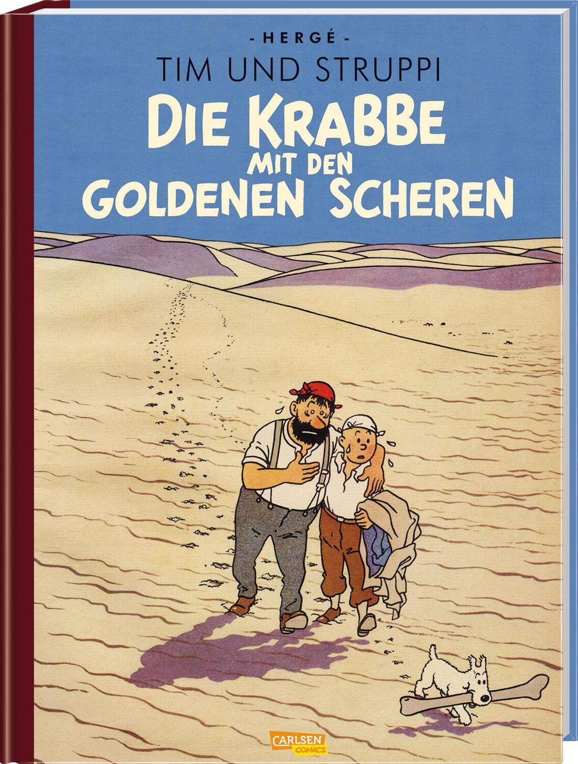 Cover: 9783551753663 | Tim und Struppi: Sonderausgabe: Die Krabbe mit den goldenen Scheren