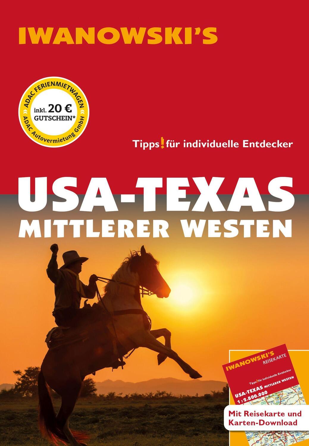 Cover: 9783861972501 | USA-Texas & Mittlerer Westen - Reiseführer von Iwanowski | Taschenbuch