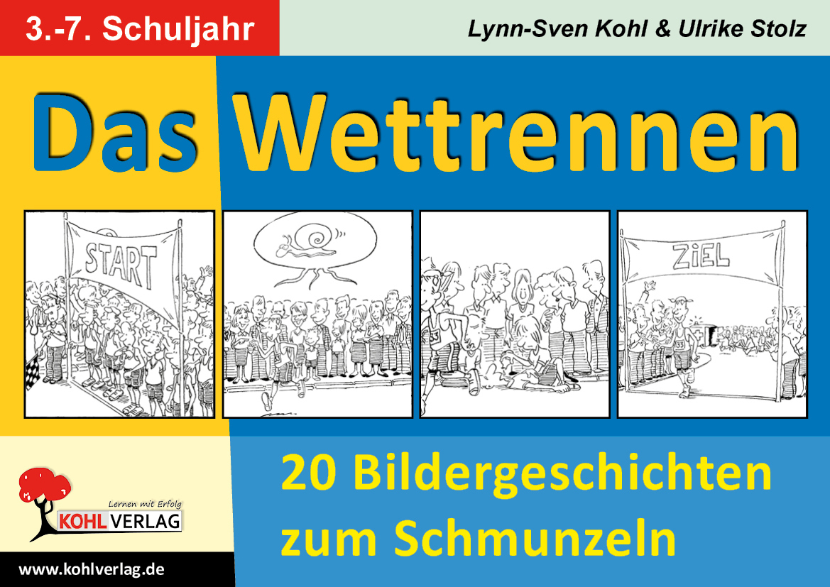 Cover: 9783866326828 | Das Wettrennen | 20 Bildergeschichten zum Schmunzeln | Kohl (u. a.)