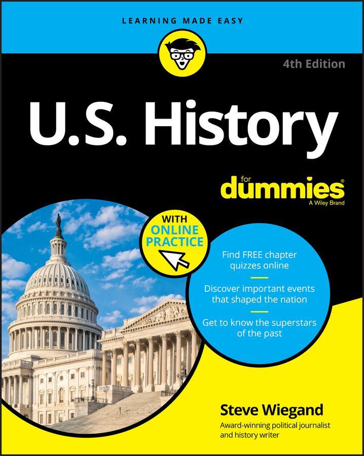 Cover: 9781119550693 | U.S. History For Dummies | Steve Wiegand | Taschenbuch | 464 S. | 2019
