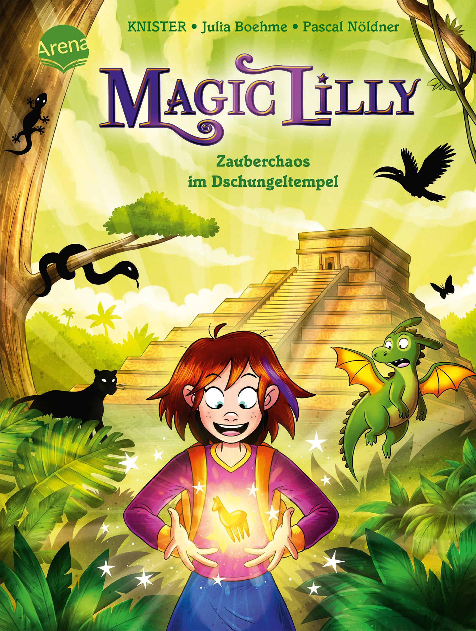 Cover: 9783401720753 | Magic Lilly (3). Zauberchaos im Dschungeltempel | Julia Boehme (u. a.)