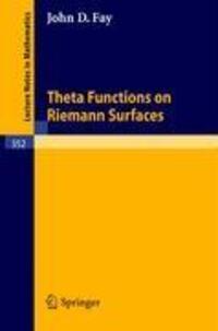 Cover: 9783540065173 | Theta Functions on Riemann Surfaces | J. D. Fay | Taschenbuch | VI