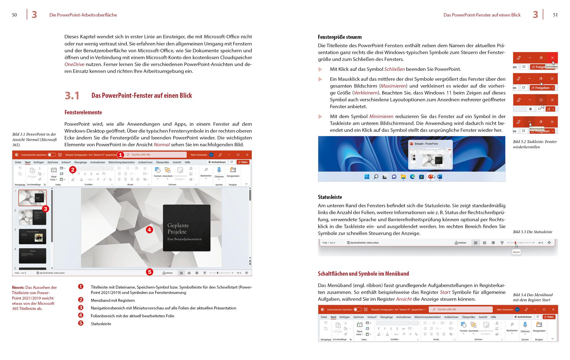 Bild: 9783832805210 | PowerPoint 2021, 2019 + Microsoft 365 | Inge Baumeister | Taschenbuch