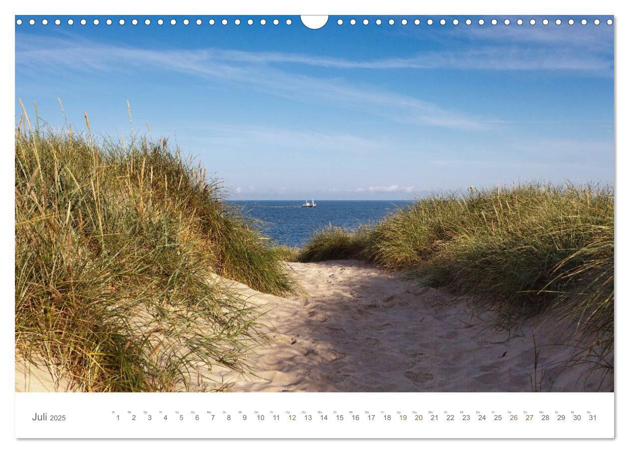 Bild: 9783435731657 | Stege &amp; Wege auf Sylt (Wandkalender 2025 DIN A3 quer), CALVENDO...