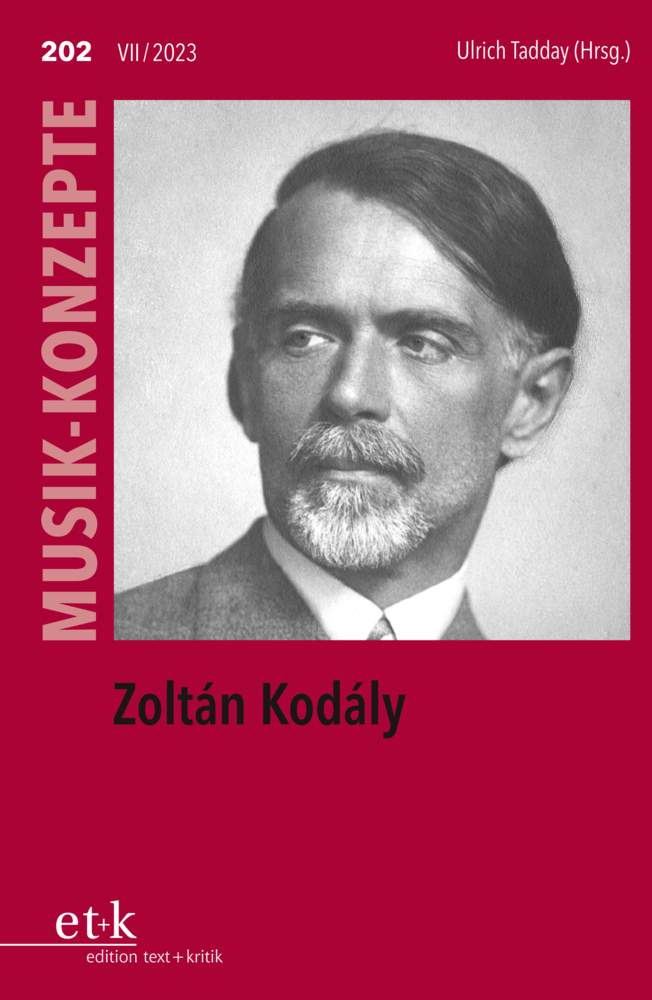 Cover: 9783967078404 | Zoltán Kodály | Ulrich Tadday | Taschenbuch | 108 S. | Deutsch | 2023