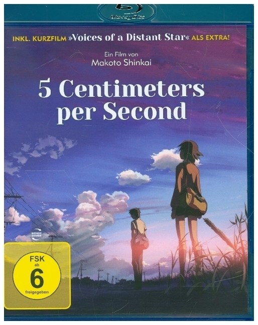Cover: 4061229148917 | 5 Centimeters per Second, 1 Blu-ray | Makoto Shinkai | Blu-ray Disc