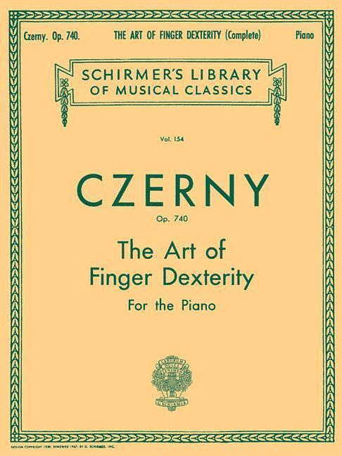Cover: 73999668001 | Art of Finger Dexterity, Op. 740 (Complete) | Max Vogrich | Buch