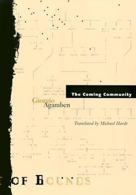 Cover: 9780816622351 | Coming Community | Giorgio Agamben | Taschenbuch | Englisch | 1993