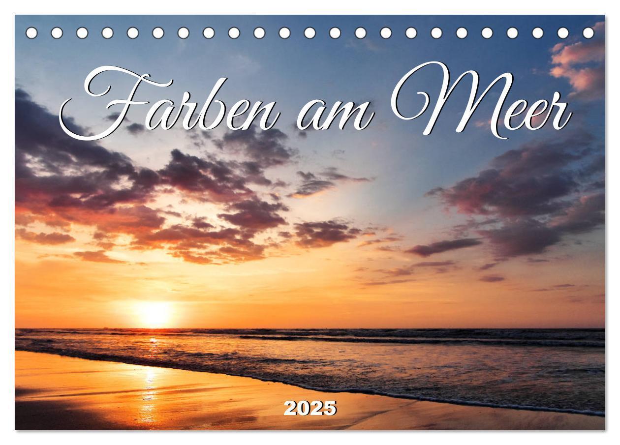 Cover: 9783435040469 | Farben am Meer (Tischkalender 2025 DIN A5 quer), CALVENDO...