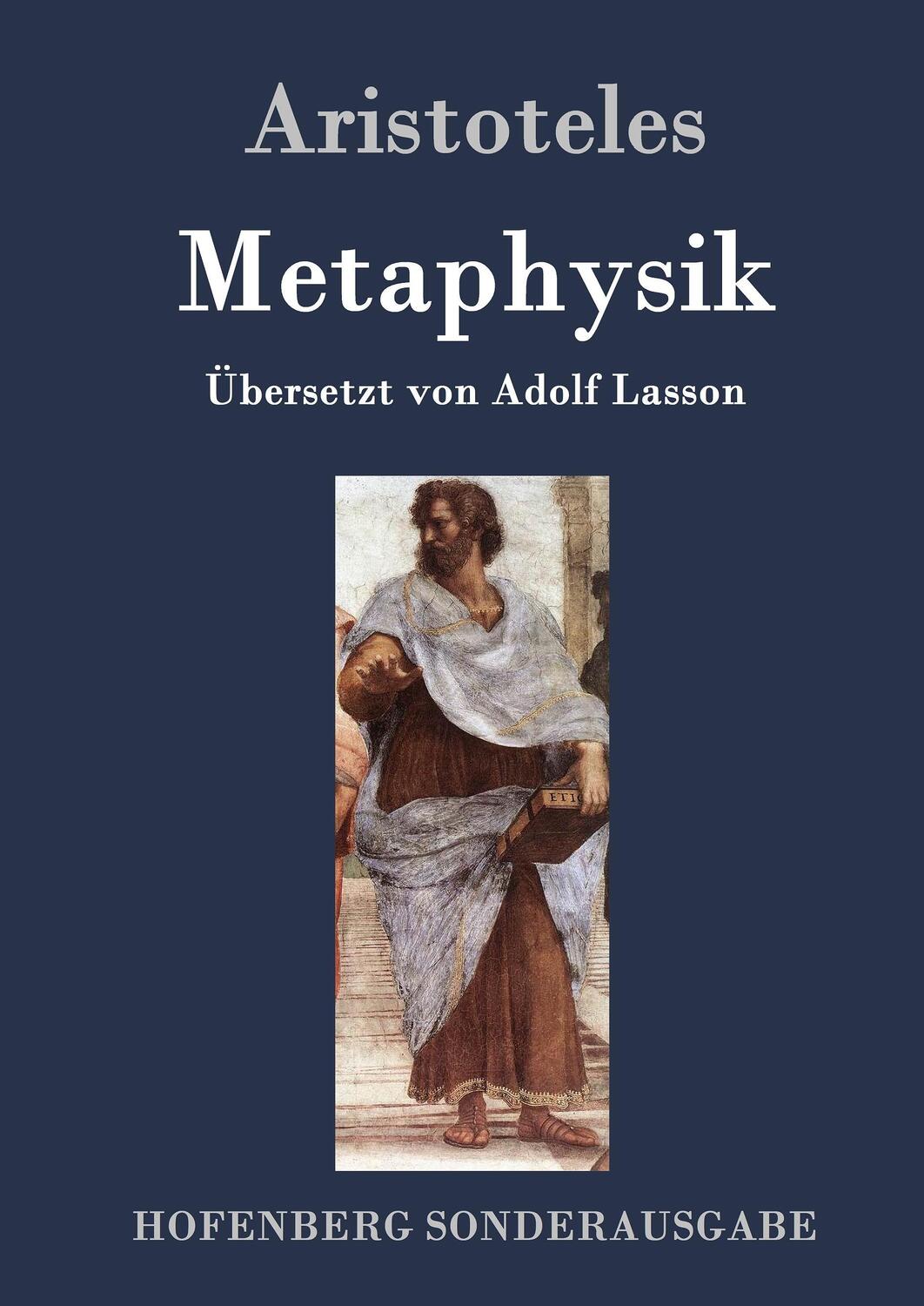 Cover: 9783843051873 | Metaphysik | Aristoteles | Buch | HC runder Rücken kaschiert | 328 S.