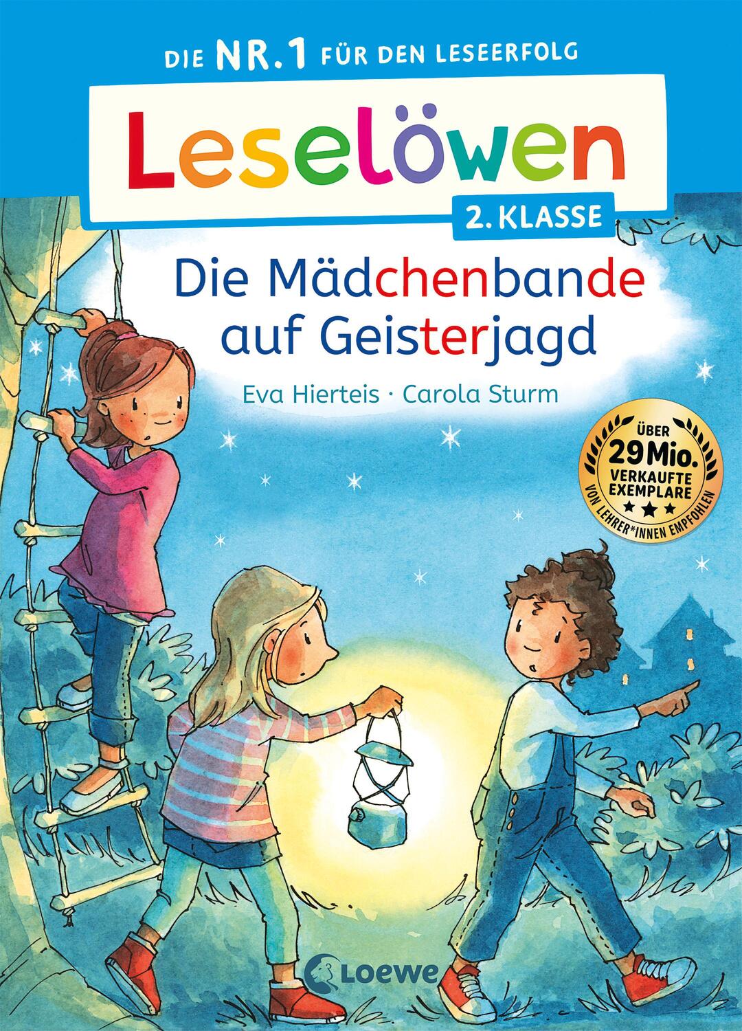 Cover: 9783743214132 | Leselöwen 2. Klasse - Die Mädchenbande auf Geisterjagd | Eva Hierteis