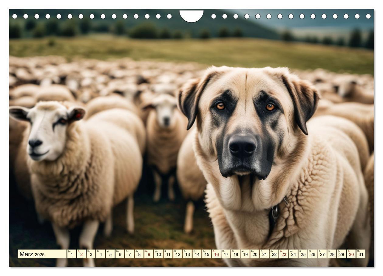 Bild: 9783457130636 | Kangal - der starke Herdenschutzhund (Wandkalender 2025 DIN A4...