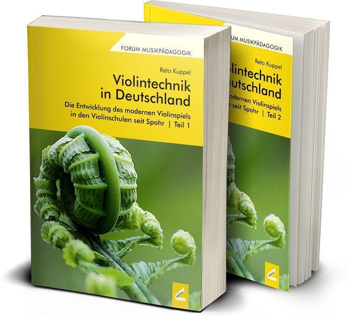 Cover: 9783957862655 | Violintechnik in Deutschland. 2 Bände | Reto Kuppel | Taschenbuch