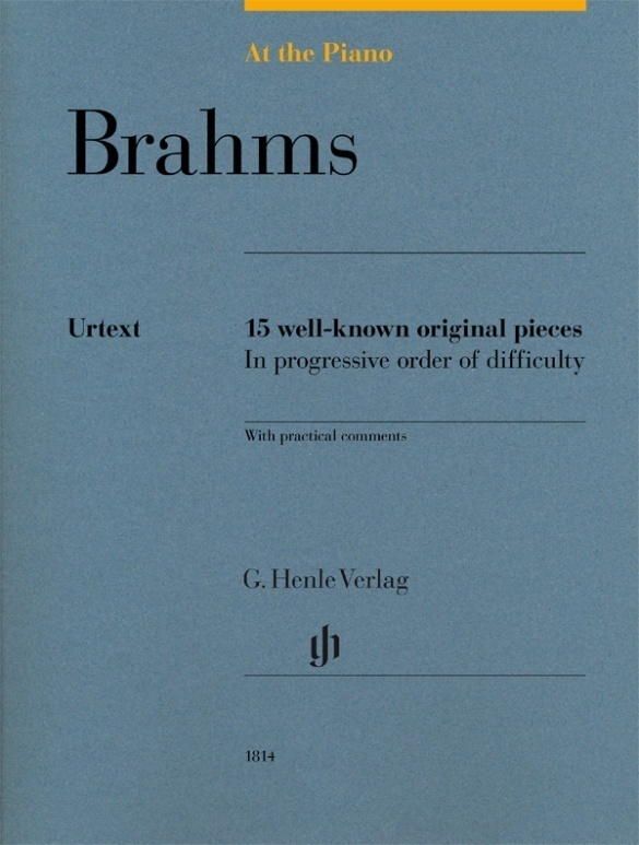 Cover: 9790201818146 | Johannes Brahms - At the Piano - 15 well-known original pieces | Buch