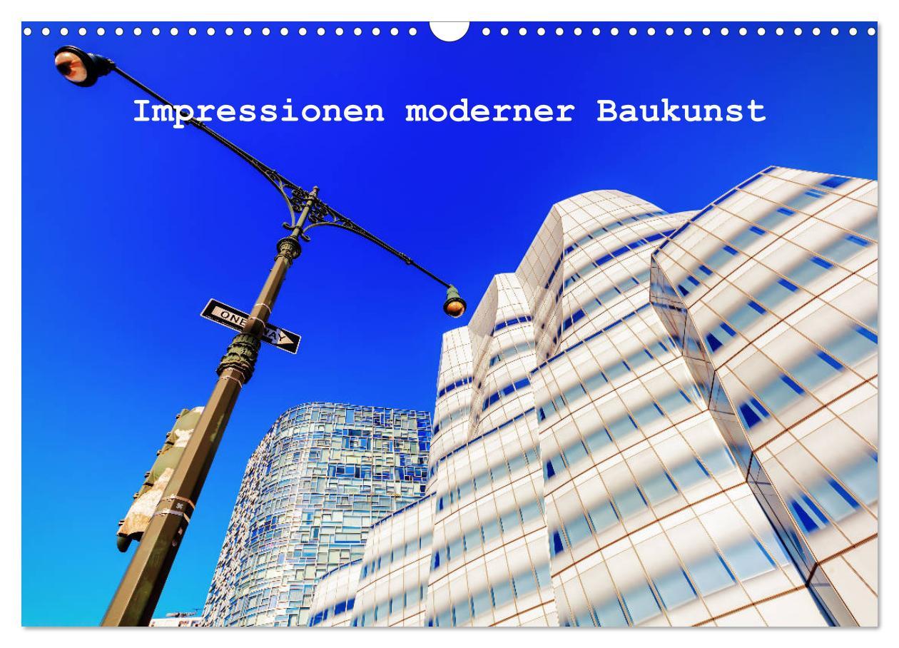 Cover: 9783435365036 | Impressionen moderner Baukunst (Wandkalender 2025 DIN A3 quer),...