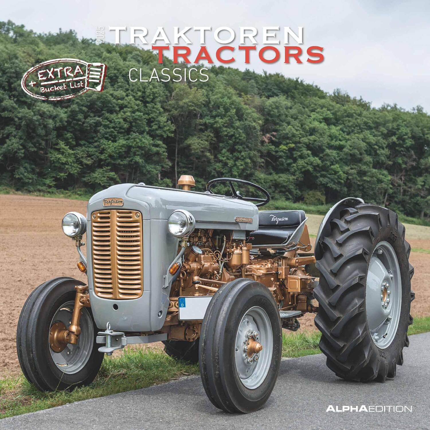 Cover: 4251732343170 | Traktoren Classics 2025 - Broschürenkalender 30x30 cm (30x60...