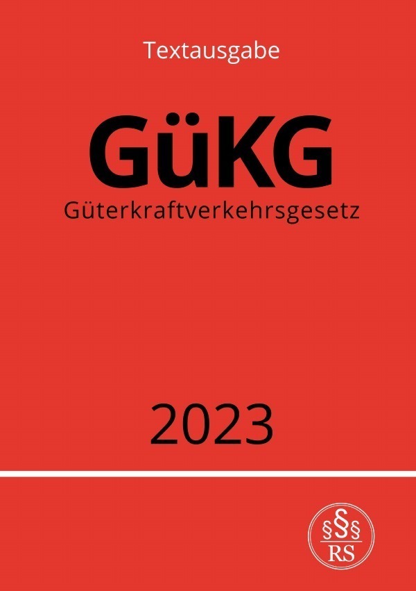 Cover: 9783757539375 | Güterkraftverkehrsgesetz - GüKG 2023 | DE | Ronny Studier | Buch