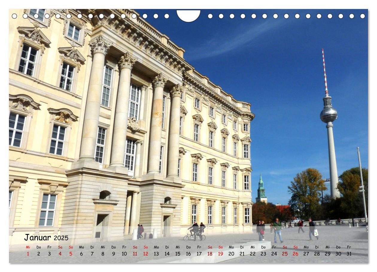 Bild: 9783383977398 | Berlin - Rund ums Humboldt Forum (Wandkalender 2025 DIN A4 quer),...