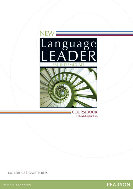 Cover: 9781447961512 | New Language Leader Pre-Intermediate Coursebook with MyEnglishLab...