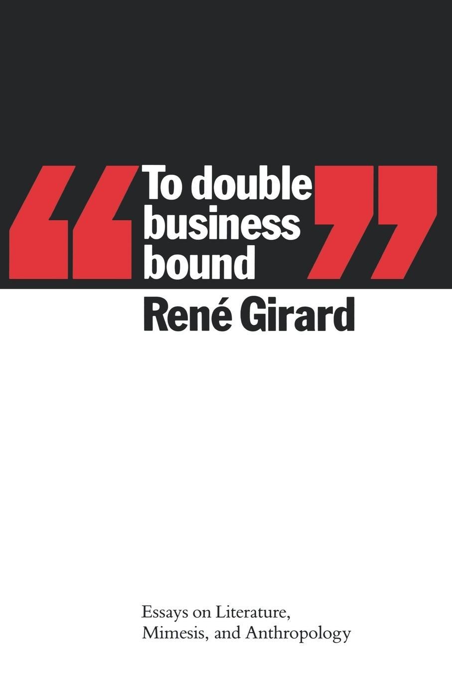 Cover: 9780801836558 | To Double Business Bound | Rene Girard | Taschenbuch | Paperback