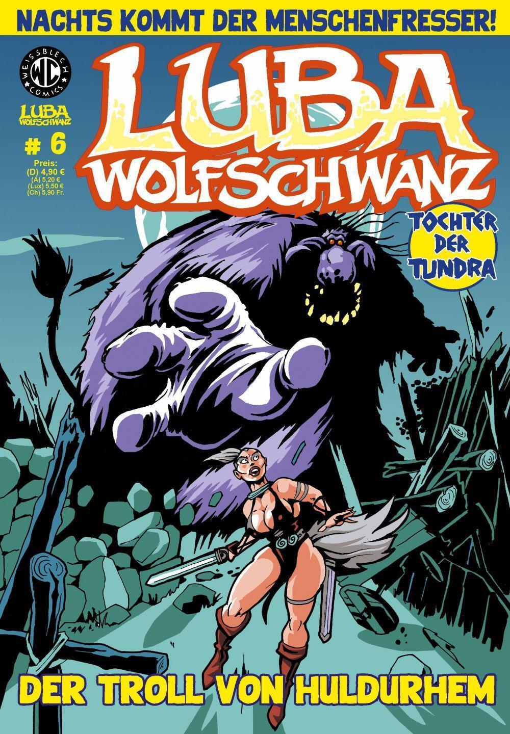 Cover: 9783869591049 | Luba Wolfschwanz 6 | Der Troll von Huldurhem | Eckart Breitschuh
