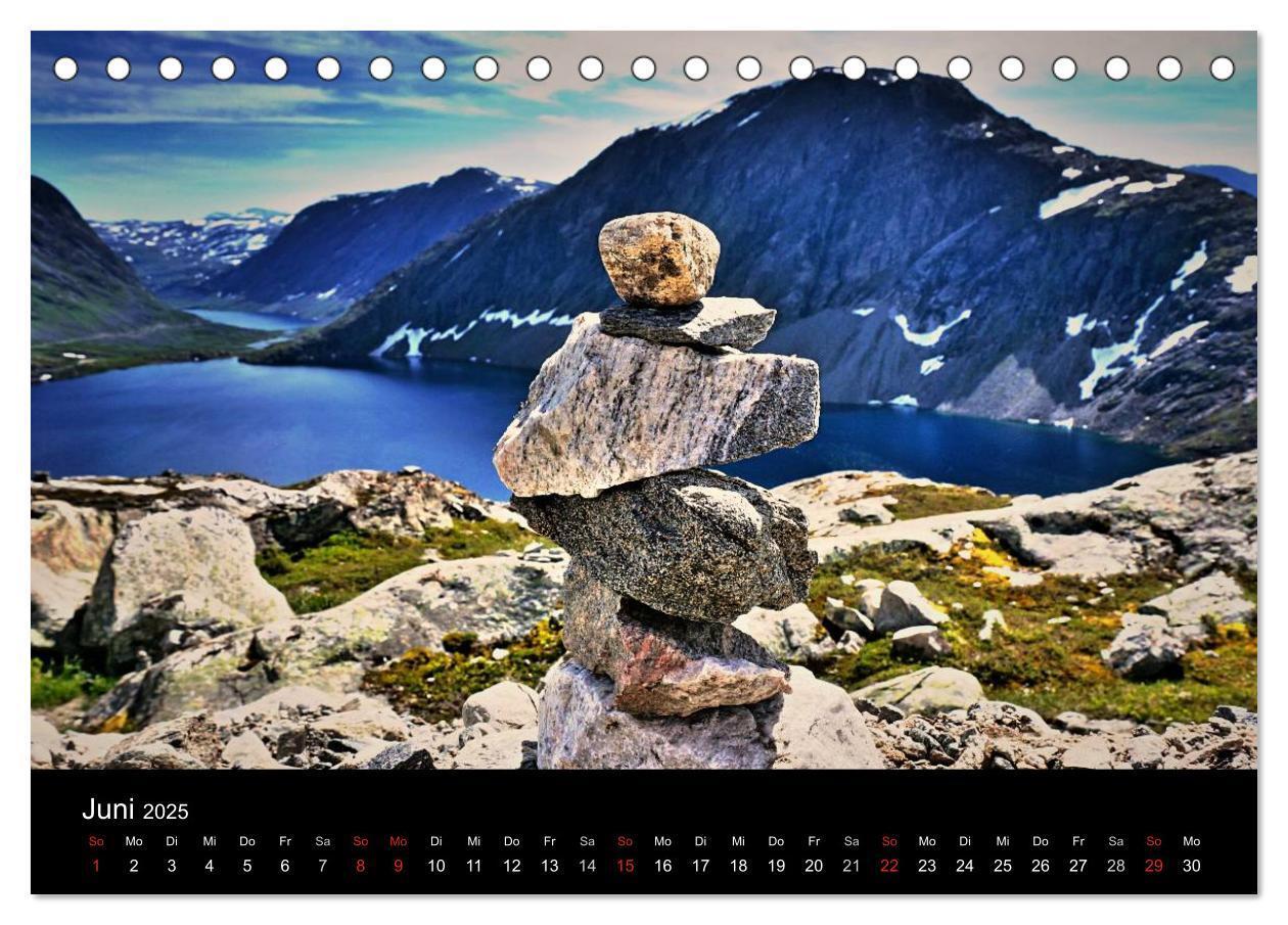 Bild: 9783435569366 | Atemberaubendes Norwegen (Tischkalender 2025 DIN A5 quer), CALVENDO...