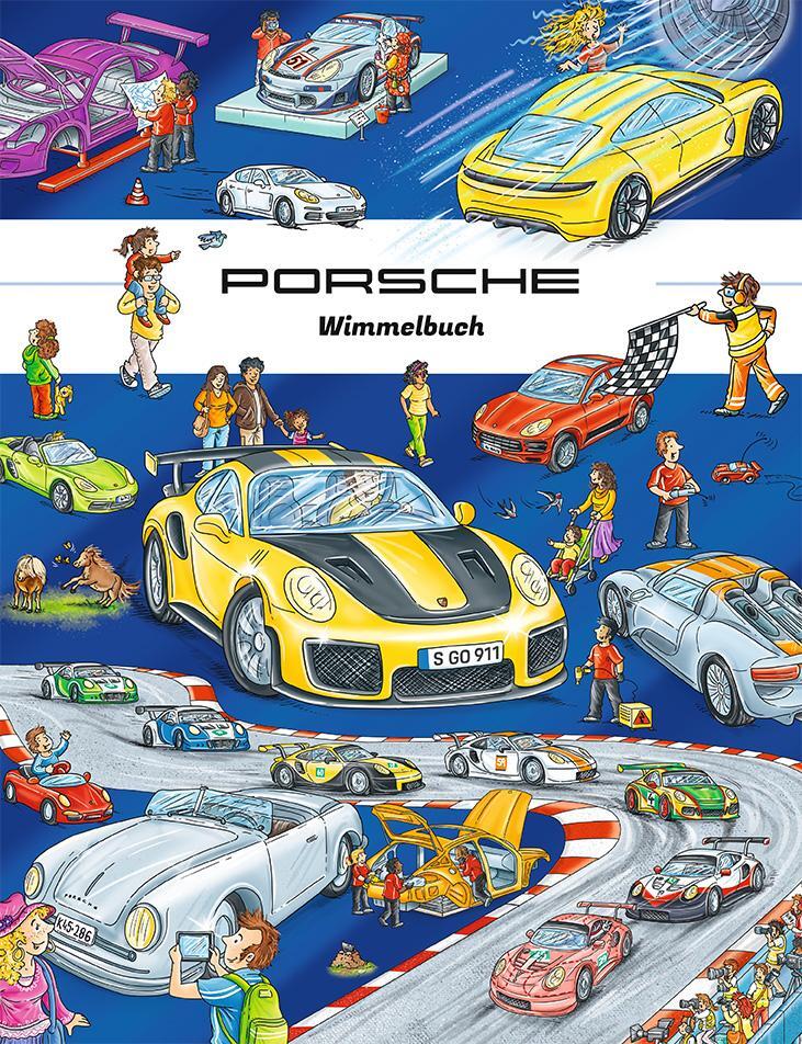 Cover: 9783947188185 | Porsche Wimmelbuch | Buch | Deutsch | 2018 | Adrian&Wimmelbuchverlag