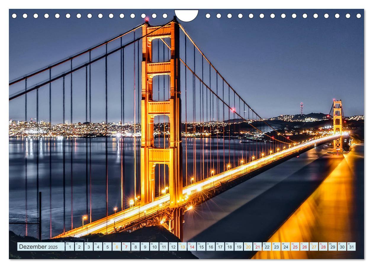 Bild: 9783435352142 | Golden Gate Bridge - Synonym für San Francisco (Wandkalender 2025...