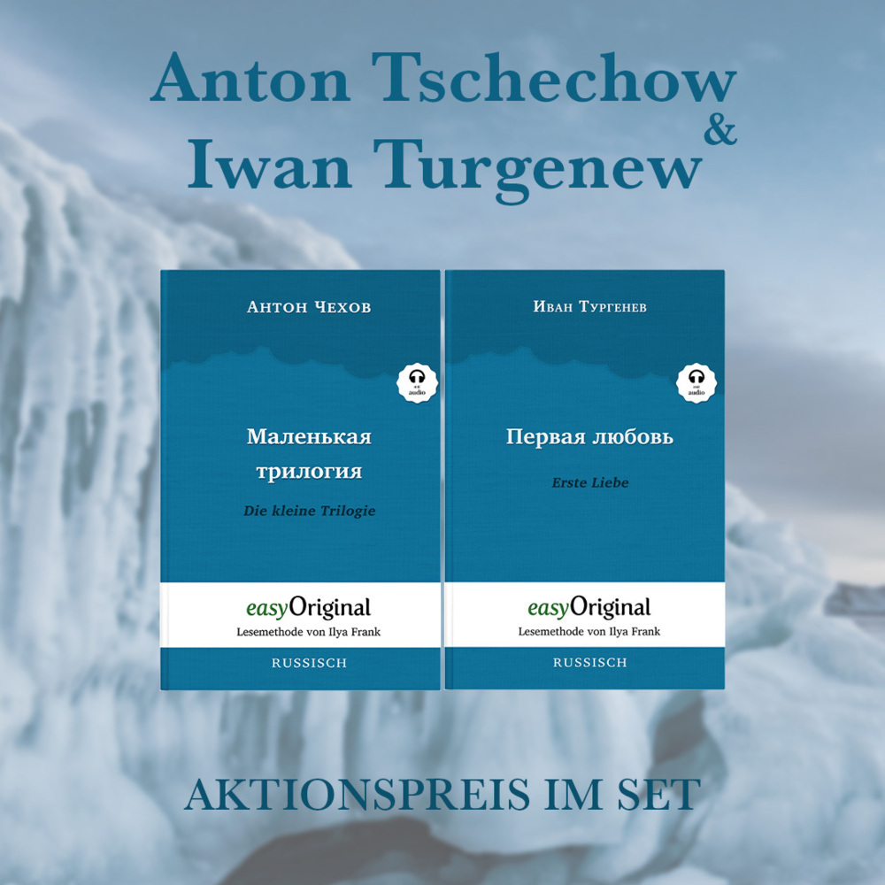 Cover: 9783991126256 | Anton Tschechow &amp; Iwan Turgenew Softcover (Bücher + Audio-Online) -...