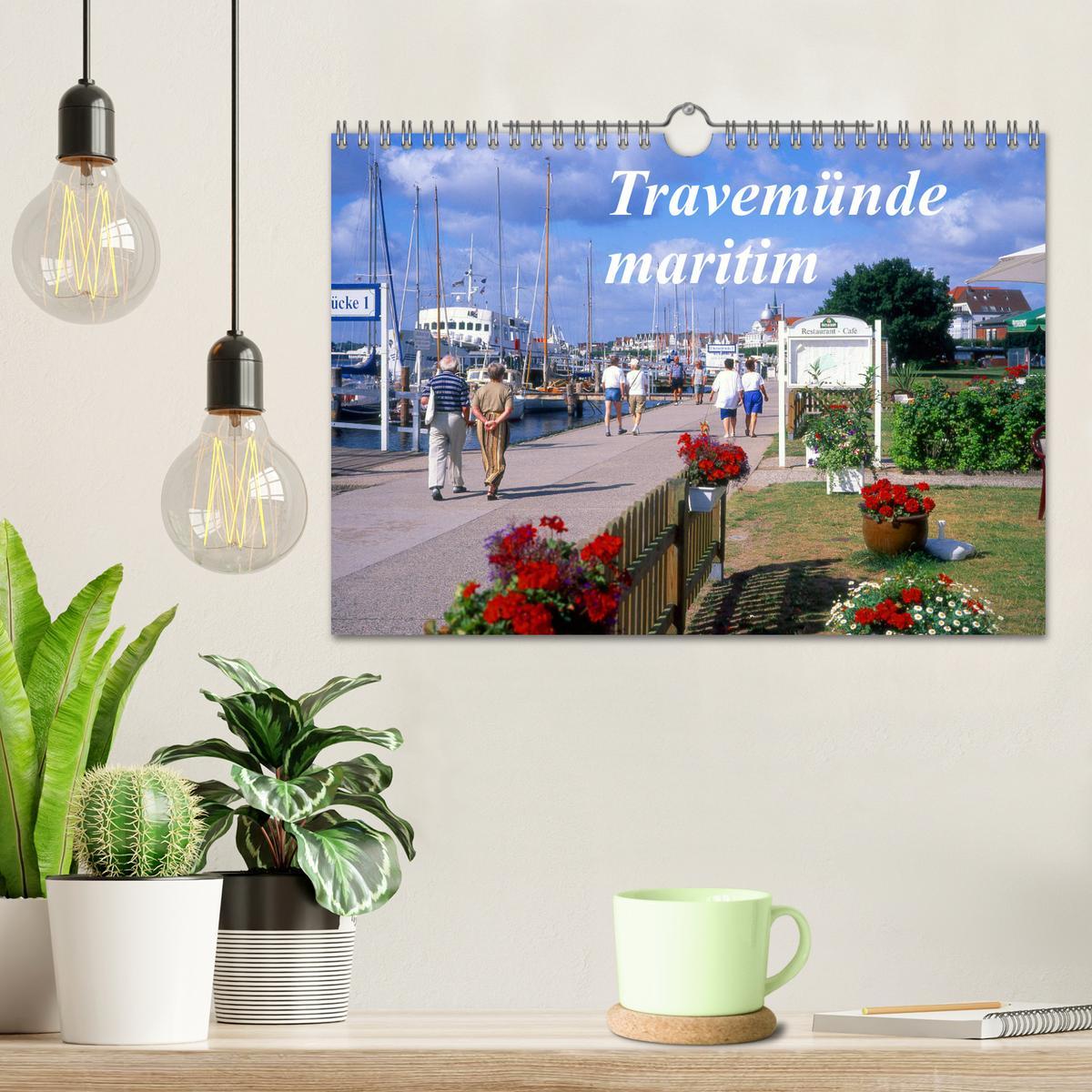 Bild: 9783435413850 | Travemünde maritim (Wandkalender 2025 DIN A4 quer), CALVENDO...