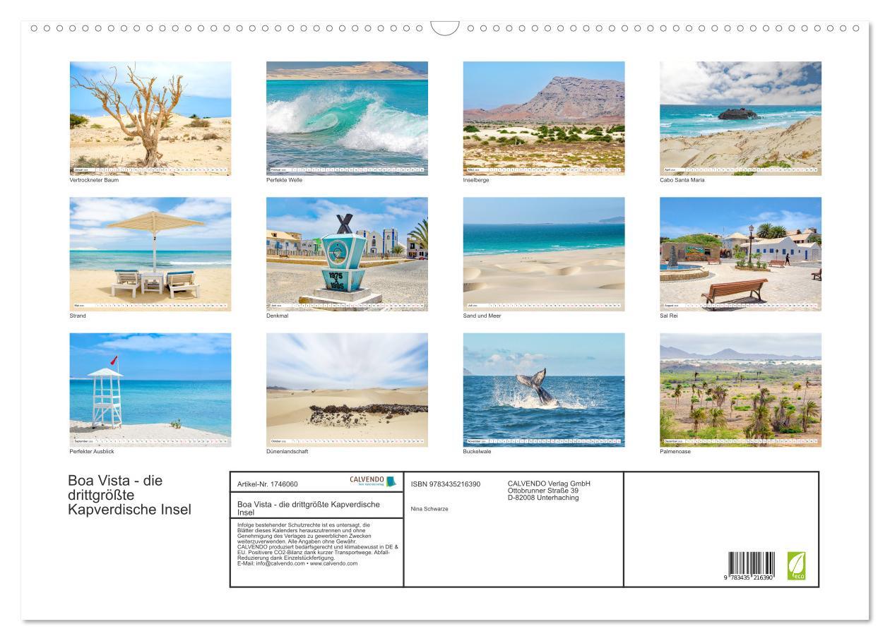 Bild: 9783435216390 | Boa Vista - die drittgrößte Kapverdische Insel (Wandkalender 2025...