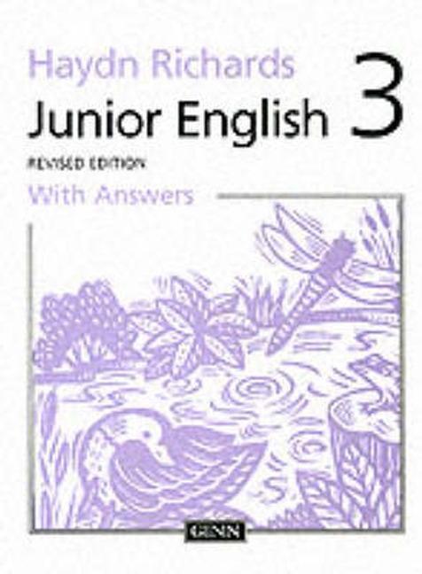 Cover: 9780602275136 | Haydn Richards : Junior English :Pupil Book 3 With Answers -1997...