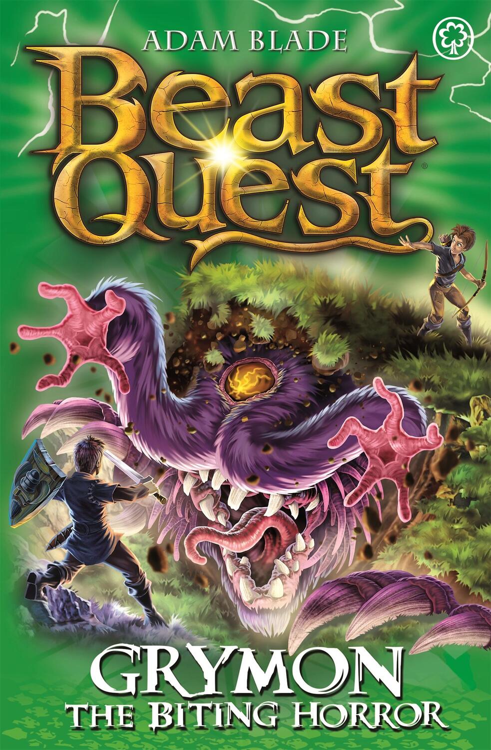 Cover: 9781408343272 | Beast Quest: Grymon the Biting Horror | Series 21 Book 1 | Adam Blade