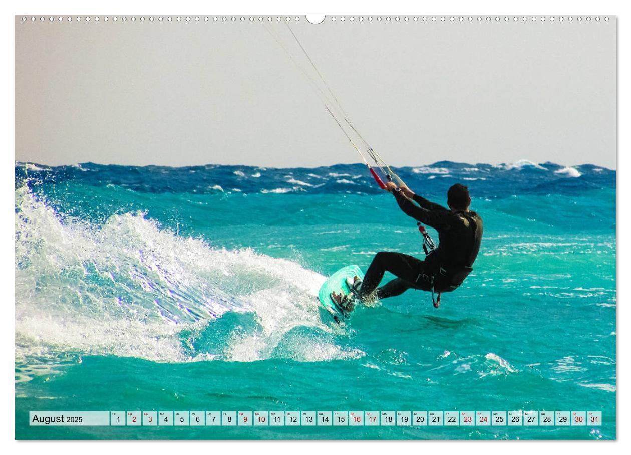 Bild: 9783435326174 | Kitesurfen - Action pur (Wandkalender 2025 DIN A2 quer), CALVENDO...