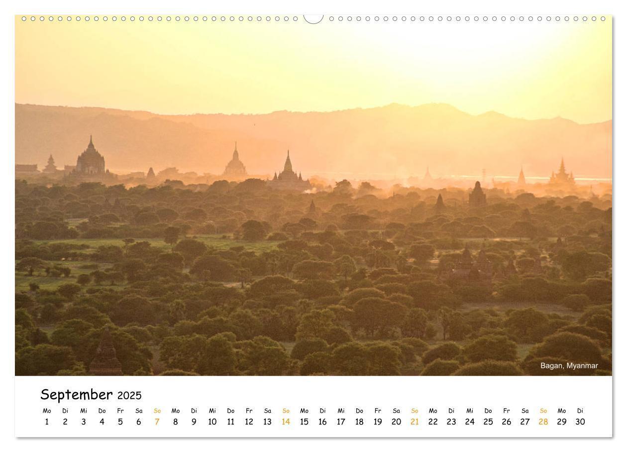 Bild: 9783435174713 | Bezauberndes Asien 2025 (Wandkalender 2025 DIN A2 quer), CALVENDO...