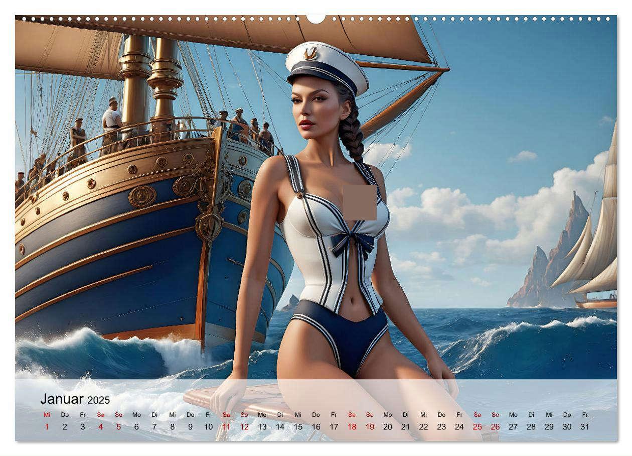 Bild: 9783383804670 | Maritime Leidenschaft - Sonne, Meer und heiße Flirts (Wandkalender...