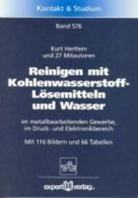 Cover: 9783816916697 | Reinigen mit Kohlenwasserstoff-Lösemitteln und Wasser | Kurt Hertlein
